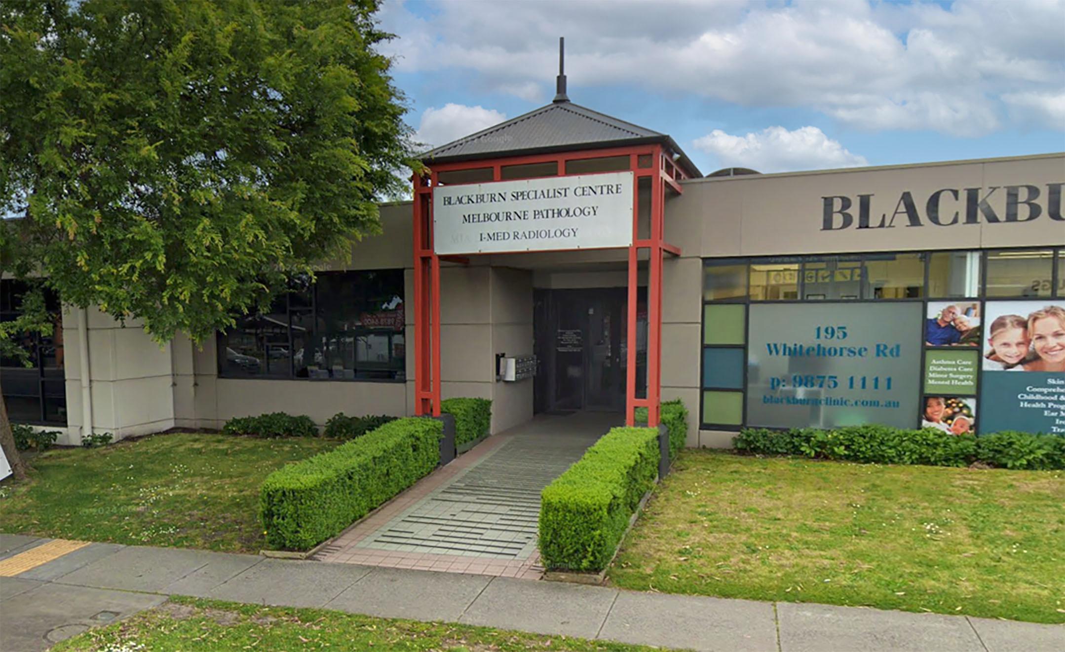 Blackburn storefront